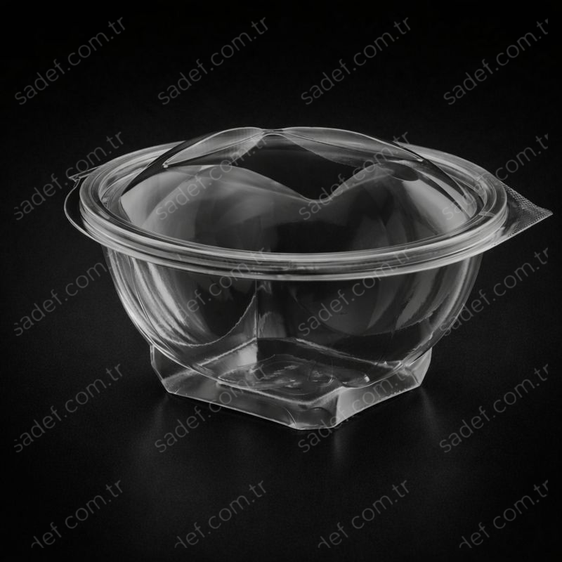EL362 500 ML PET SALATA SIZDIRMAZ KAP 17 GR ELTRON ŞEFFAF 100 ADET