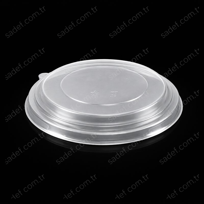 PP 142 MM KAPAK KARTON SALATA ŞEFFAF 500 ADET