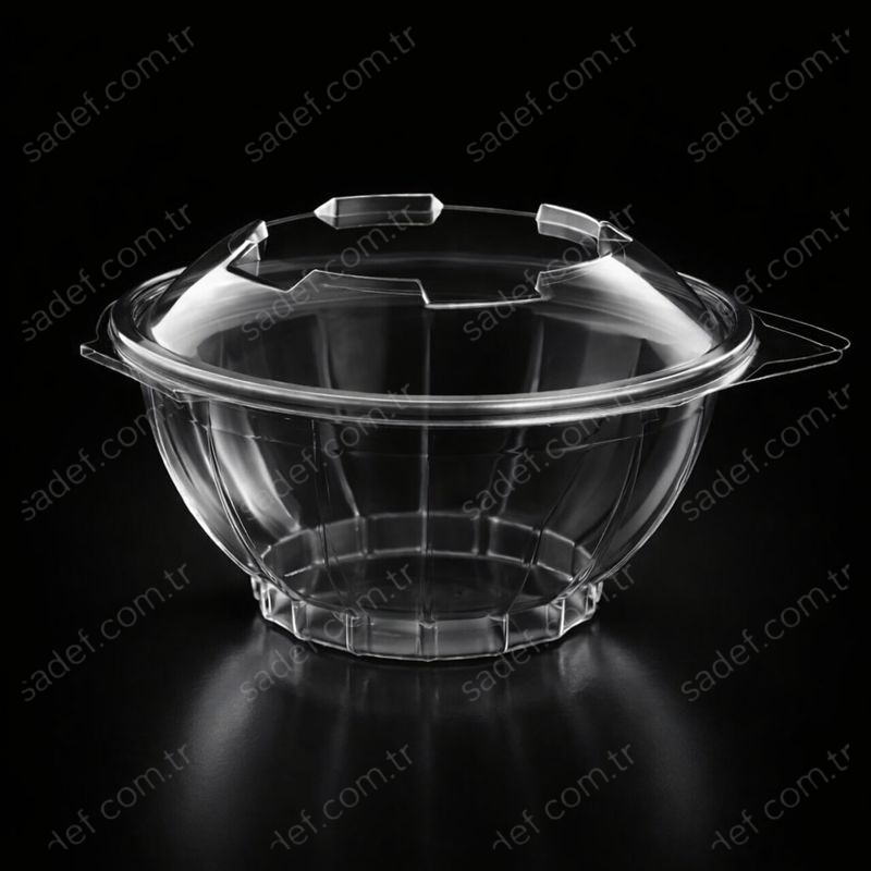 EL364 1000 ML PET SALATA SIZDIRMAZ KAP 28 GR ELTRON ŞEFFAF 100 ADET