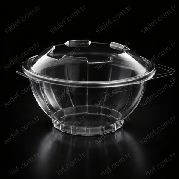 EL364 1000 ML PET SALATA SIZDIRMAZ KAP 28 GR ELTRON ŞEFFAF 100 ADET