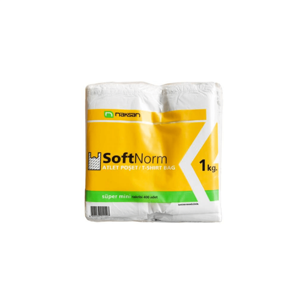 NAKSAN SOFT NORM POŞET ( 17X32 CM SÜPER MİNİ BOY ) BEYAZ 10 KG