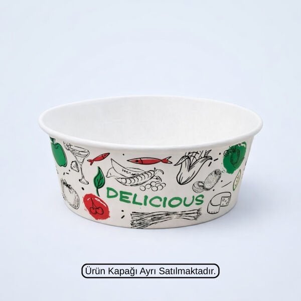 ARNES 38 OZ 1100 CC BASKILI KARTON SALATA KASE 300 ADET