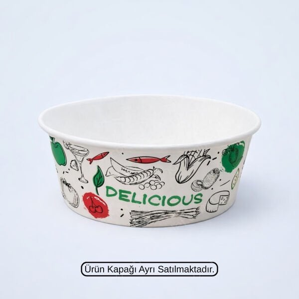 ARNES 38 OZ 1100 CC BASKILI KARTON SALATA KASE 300 ADET