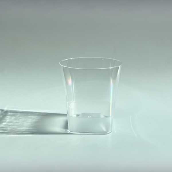 KARE 240 CC KADEH ŞEFFAF - 240 ADET