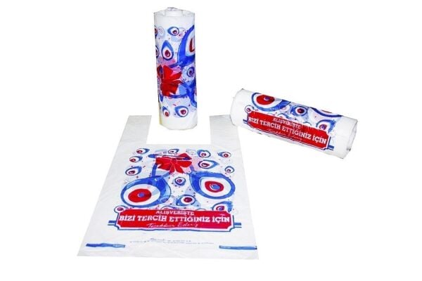 BASKILI RULO POŞET ( 29X54 CM BÜYÜK BOY ) 100X10 AD 6 KG ( NAZAR )