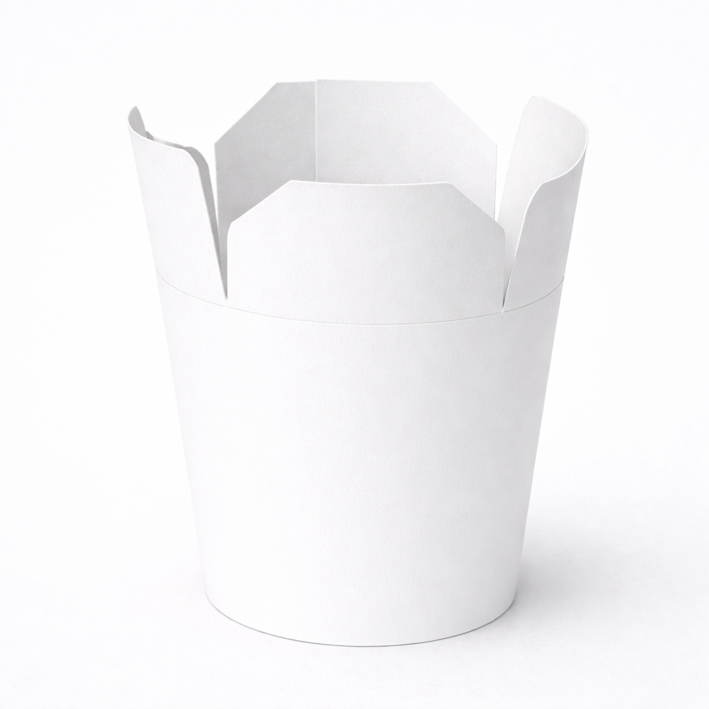 BEYAZ ARNES 26 OZ BASKISIZ KARTON LUNCH BOX 500 ADET