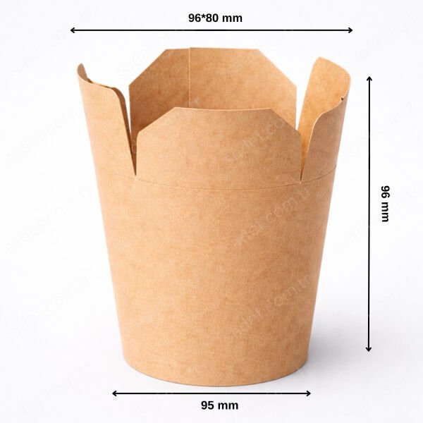 KRAFT ARNES 26 OZ BASKISIZ KARTON LUNCH BOX 500 ADET