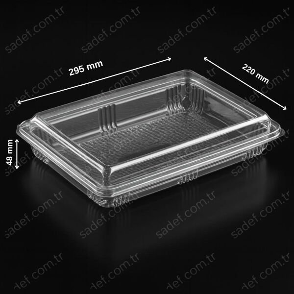 L-071 LİMERA SIZDIRMAZ BAKLAVA KABI 1000 CC 47 GR 100 ADET