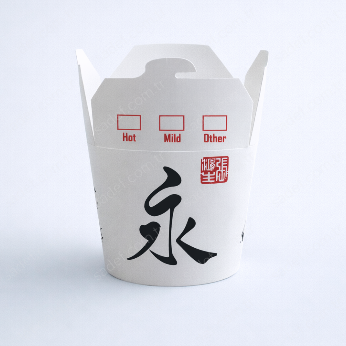 SUSHI BASKI NOODLE BOX 26 OZ ( 750 ML ) KARTON ARNES 500 ADET