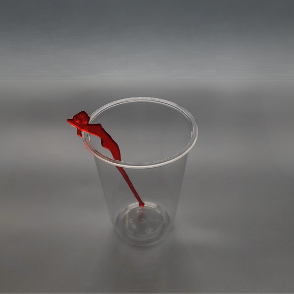 15 CM KIZ KOKTEYL KARIŞTIRICI KIRMIZI 50 ADET