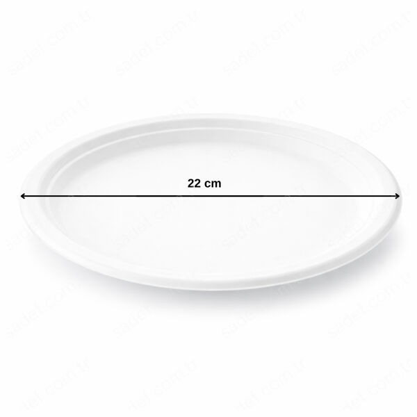 22 CM EKOLOJİK TABAK 50 ADET