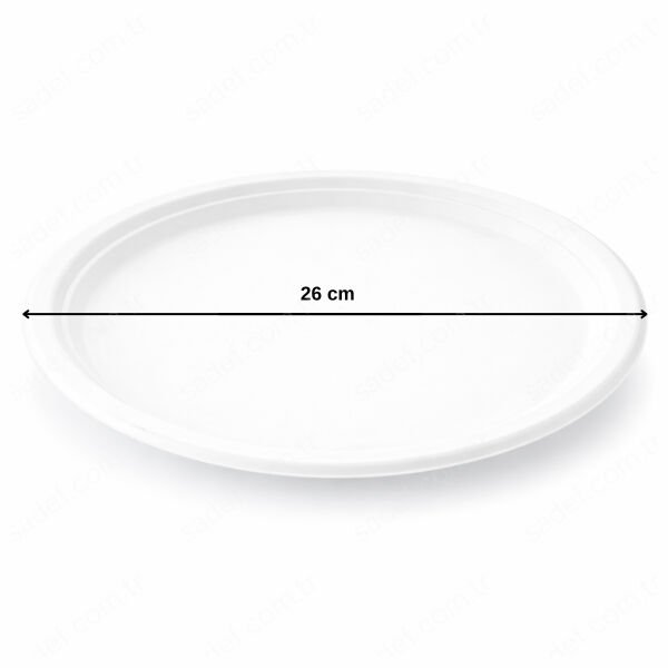 26 CM EKOLOJİK TABAK 50 ADET
