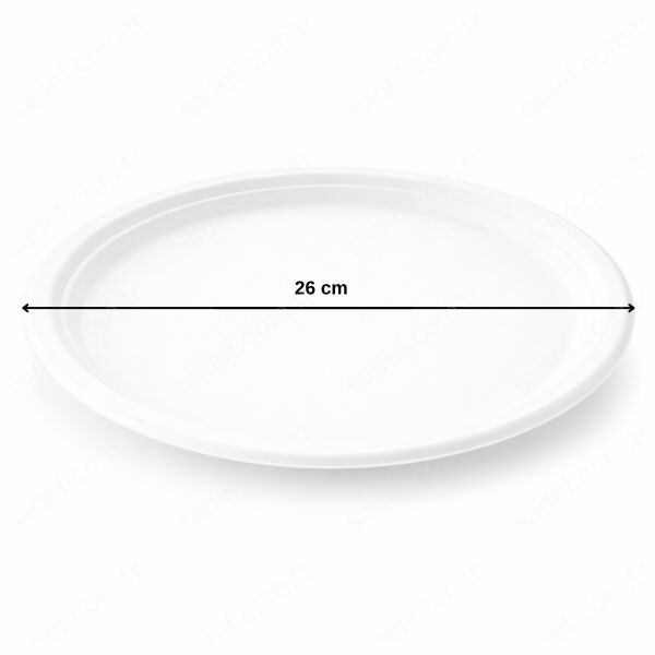26 CM EKOLOJİK TABAK 50 ADET