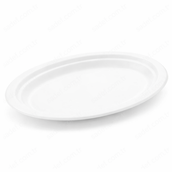 OVAL EKOLOJİK TABAK 50 ADET