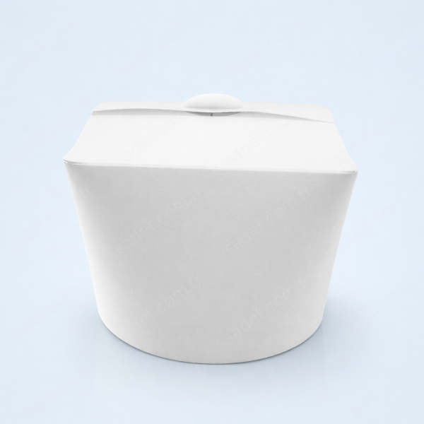 FLT-G1000 BEYAZ 1000 CC GENİŞ TABAN LUNCH BOX 32 OZ OREGO 300 ADET