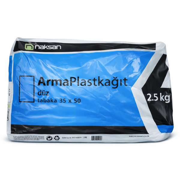 PLAST KAĞIT DÜZ 35X50 CM ŞEFFAF 2,5 KG