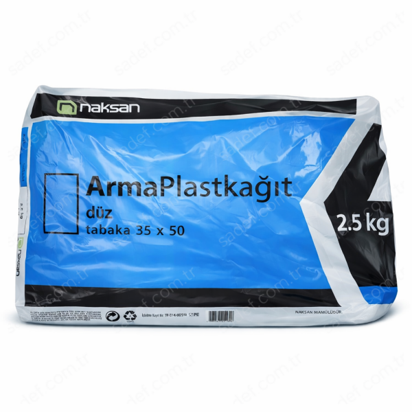 PLAST KAĞIT DÜZ 35X50 CM ŞEFFAF 2,5 KG