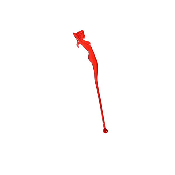 15 CM KIZ KOKTEYL KARIŞTIRICI KIRMIZI 50 ADET X 80 PAKET