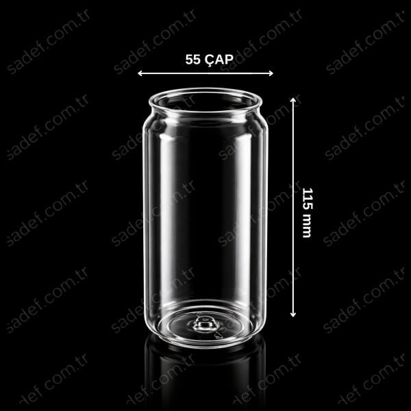 330 CC PET CAN ŞİŞE ŞEFFAF 100 ADET