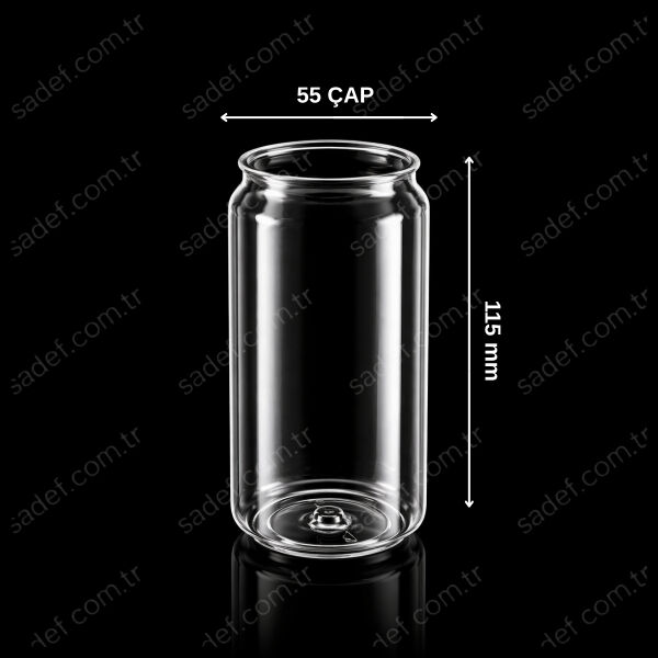 330 CC PET CAN ŞİŞE ŞEFFAF 100 ADET