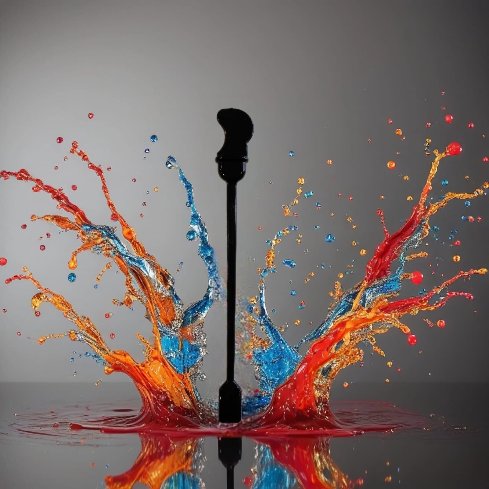 14&16 OZ SİYAH - TIKAÇ - PLASTİK KARIŞTIRICI 110 MM 1,65 GR ( 500 ADET )