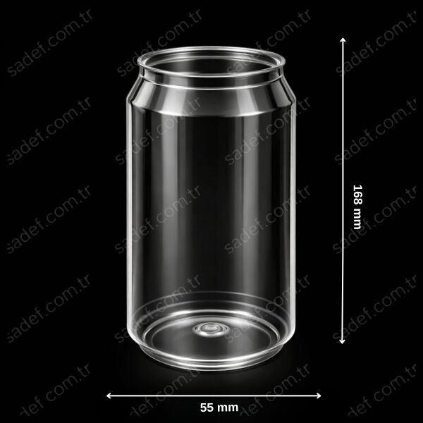 500 CC PET CAN ŞİŞE ŞEFFAF 100 ADET
