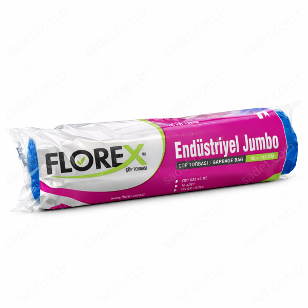 514 MAVİ END JUMBO ÇÖP POŞET 400 GR 10X20 AD 8 KG 49 MC