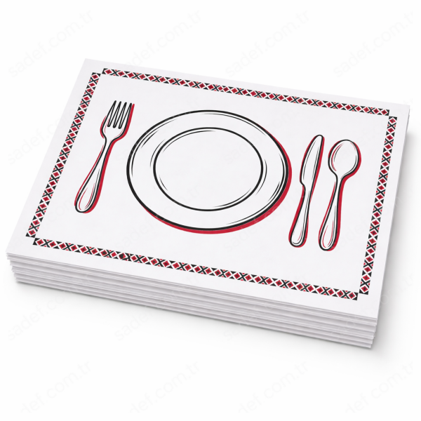 BEYAZ KUŞE AMERİKAN SERVİS 32X45 CM 100 AD X 10 PAKET