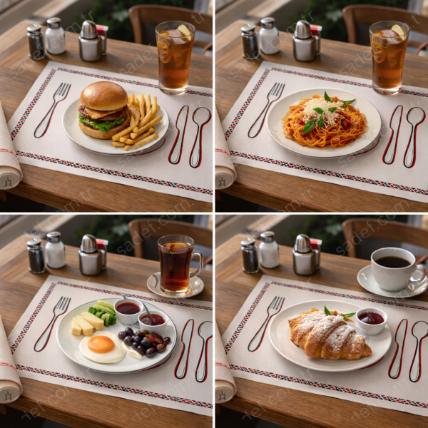 BEYAZ KUŞE AMERİKAN SERVİS 32X45 CM 100 AD X 10 PAKET