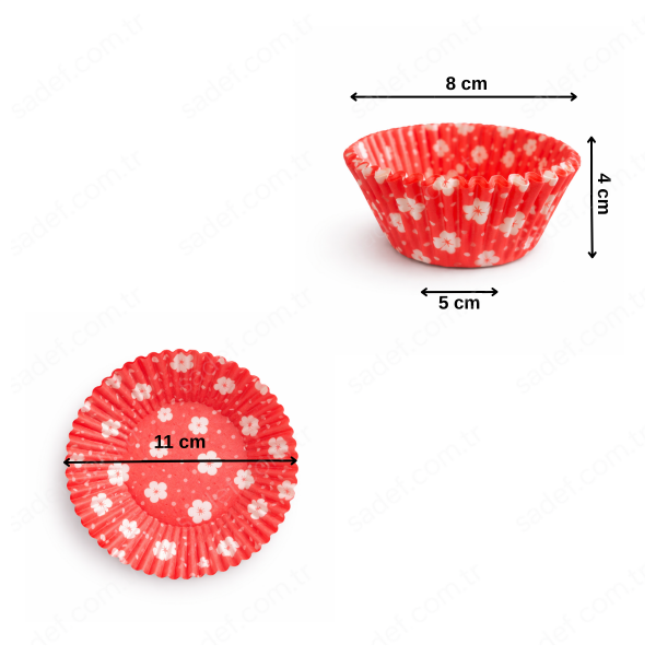 11 CM KEK KAPSÜL MUFFİN İNCE 100 ADET X 12 PAKET
