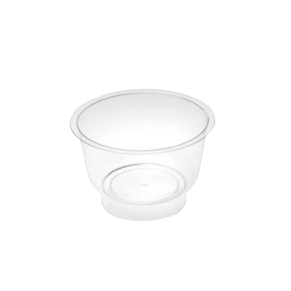 DC03 AYAKLI KASE 200 ML PS ŞEFFAF 600 ADET