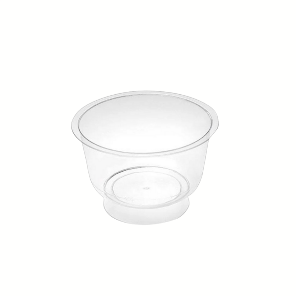 DC03 AYAKLI KASE 200 ML PS ŞEFFAF 600 ADET