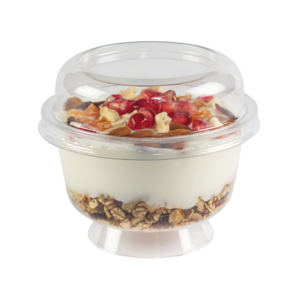 DC03 AYAKLI KASE 200 ML PS ŞEFFAF 600 ADET