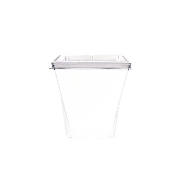 LD-12 DÜZ KAPAK 60X60 MM ( MC12 KAPAĞI ) ŞEFFAF 1200 ADET