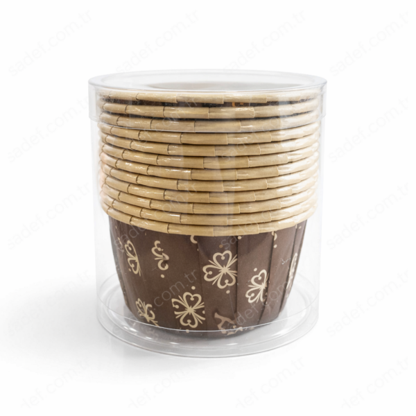 KRAFT MUFFİN KEK KAPSÜLÜ 5X4 CM - 12 AD X 12 PAKET