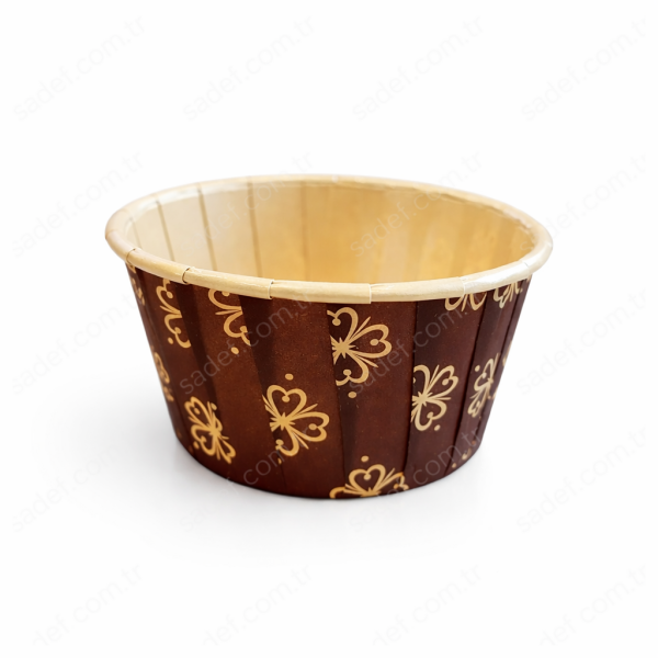 KRAFT MUFFİN KEK KAPSÜLÜ 5X4 CM - 12 AD X 12 PAKET