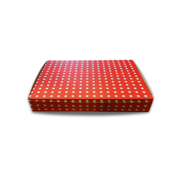 PUANTİYELİ BAKLAVA KUTUSU 1 KG ( 26X18X4 CM ) 100 AD