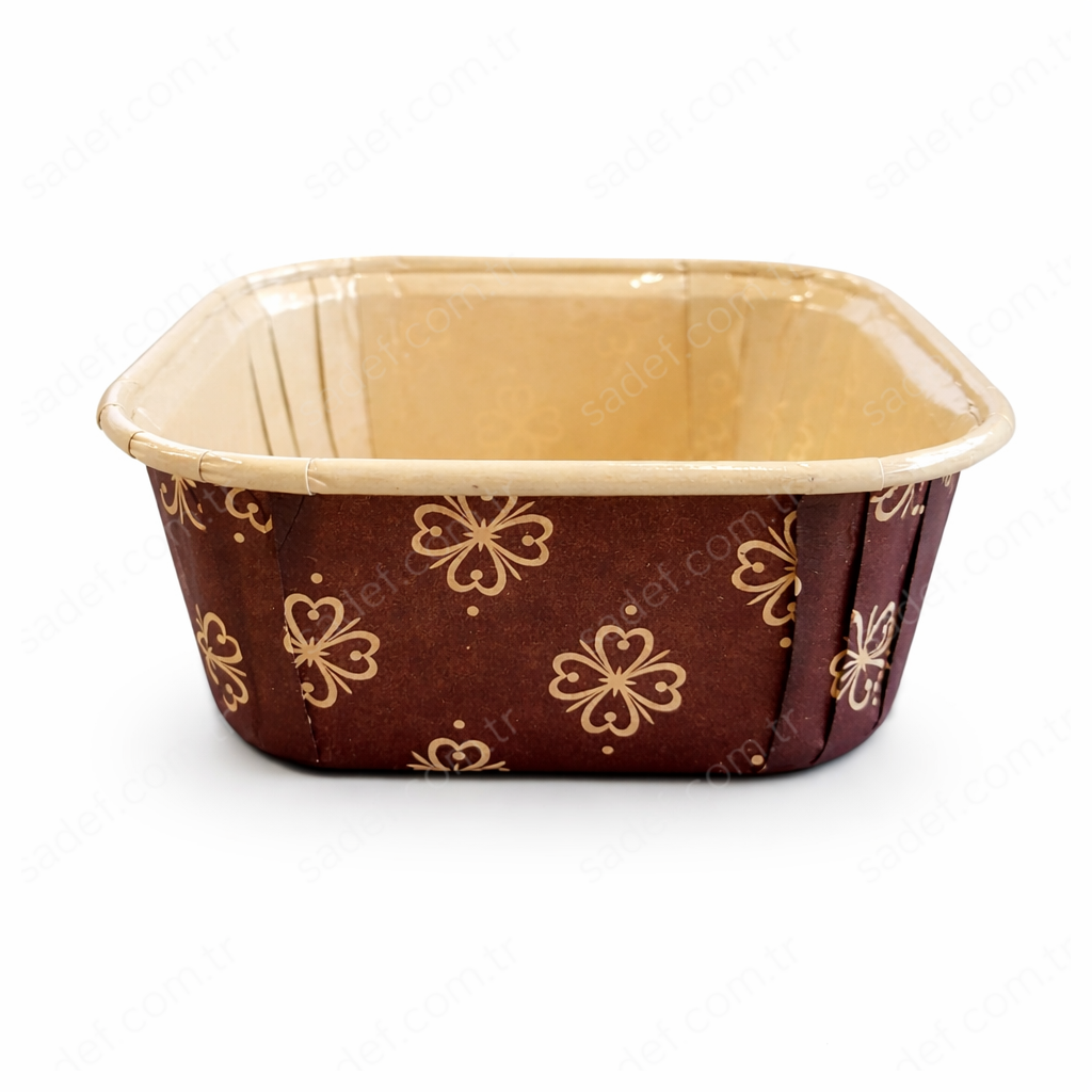 KARE KRAFT 6,5X3,5 CM MUFFİN KEK KAPSÜLÜ - 12 AD X 288 PAKET